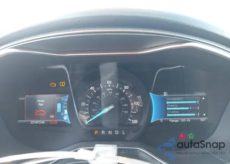 2017 Ford Fusion Hybrid Se z USA, uszkodzony, nr VIN 3FA6P0LU2HR344130